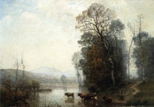 Landscape with Cows