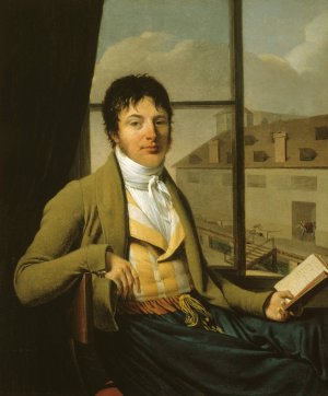 Portrait de Jean-Antoine Chaptal by Louis Andre Gabriel Bouchet Oil Painting