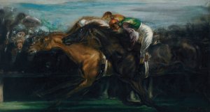 Les Courses by Louis Anquetin Oil Painting