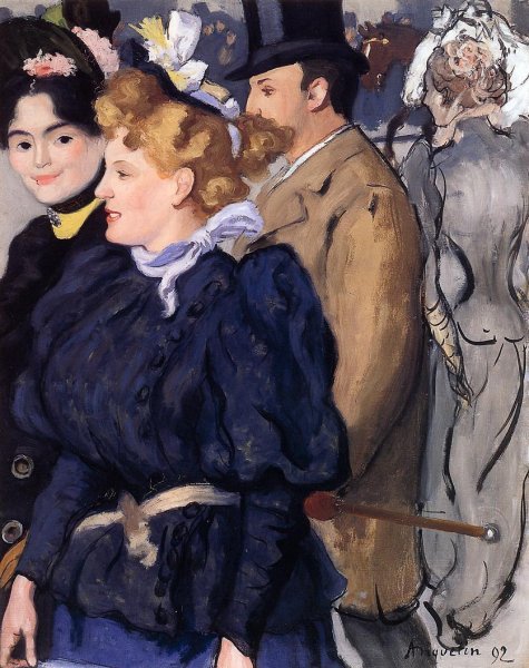 Main Product Photo of Promenade Painting by Louis Anquetin