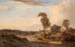 Summer afternoon, Templestowe Oil painting by Louis Buvelot