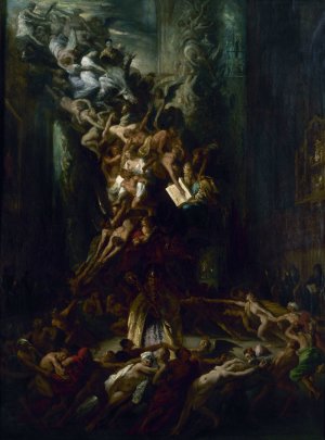 La Ronde du Sabbat by Louis Candide Boulanger Oil Painting