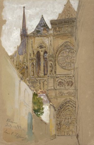 Rheims by Louis Comfort Tiffany Oil Painting