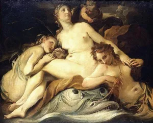 Galatea by Louis Dorigny - Oil Painting Reproduction