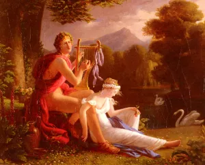 Orphee Et Euridice by Louis Ducis Oil Painting