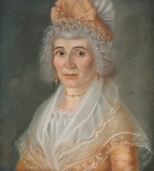 Marguerite Viger, Wife of Pierre Berthelet by Louis Dulongpre Oil Painting