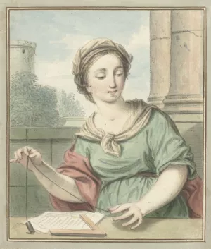 De Bouwkunst by Louis Fabritius Dubourg Oil Painting