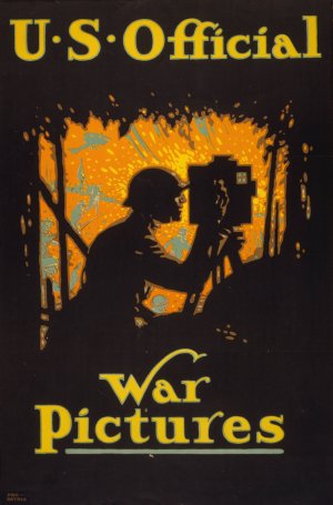 U.S. official war pictures by Louis Fancher Oil Painting