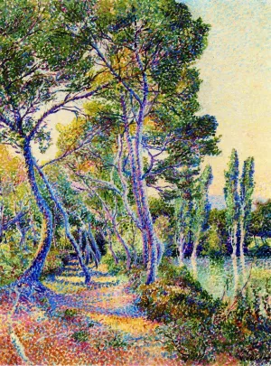 The Banks of the River by Louis Gaidan - Oil Painting Reproduction