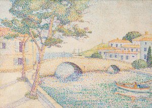 The Bridge by Louis Gaidan Oil Painting