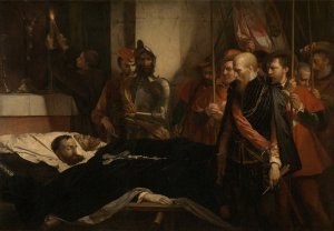 Last Tribute to the Counts of Egmont and of Horn by Louis Gallait Oil Painting