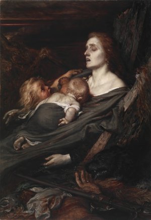 War by Louis Gallait Oil Painting