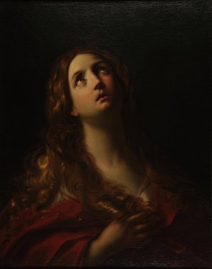 La Madeleine by Louis Galloche Oil Painting