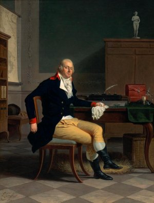 Portrait of Ferdinando Nerli by Louis Gauffier Oil Painting