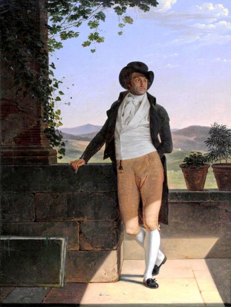 Main Product Photo of Portrait of Philippe-Henri Coclers Painting by Louis Gauffier