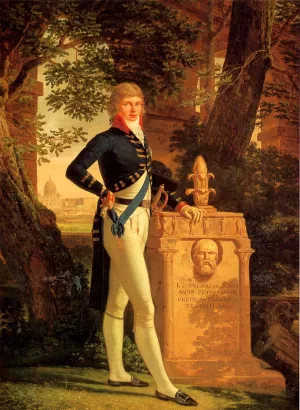Portrait of Prince Augustus Frederick, Duke of Sussex (1773-1843) by Louis Gauffier Oil Painting