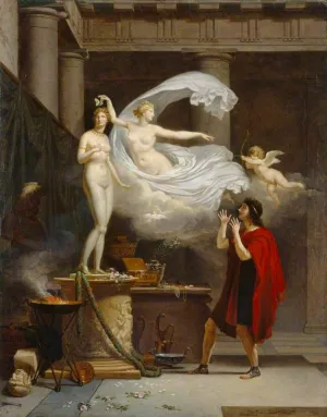 Pygmalion and Galatea painting by Louis Gauffier