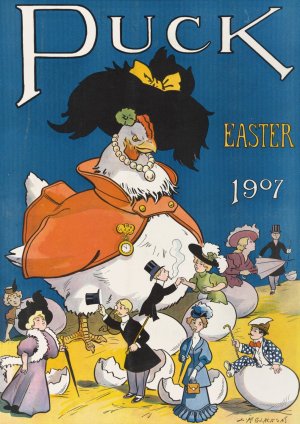 Puck Easter by Louis Glackens Oil Painting