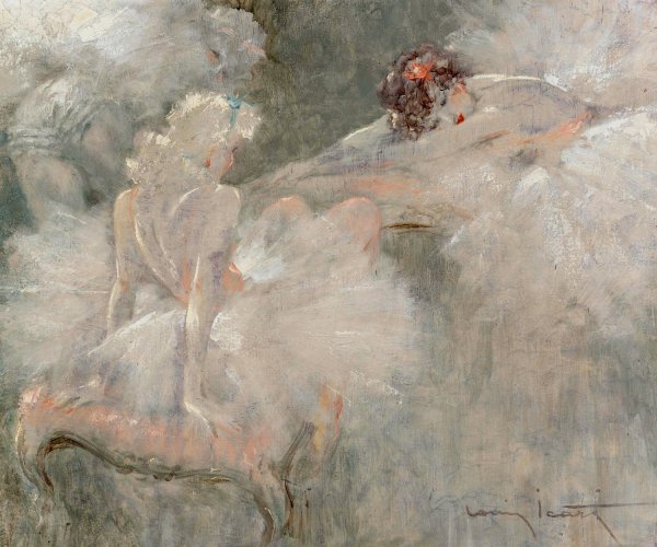 Main Product Photo of Attitudes Painting by Louis Icart