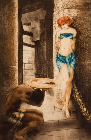 Salome by Louis Icart Oil Painting