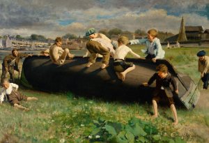 Les ravageurs by Louis-Joseph Anthonissen Oil Painting