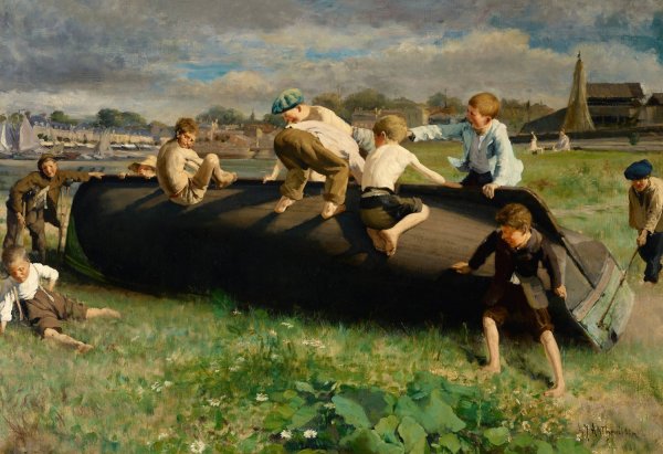 Les ravageurs  by Louis-Joseph Anthonissen - Hand-Painted Oil Painting Reproduction