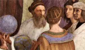The School of Athens Detail 7 by Louis-Joseph-Raphael Collin Oil Painting