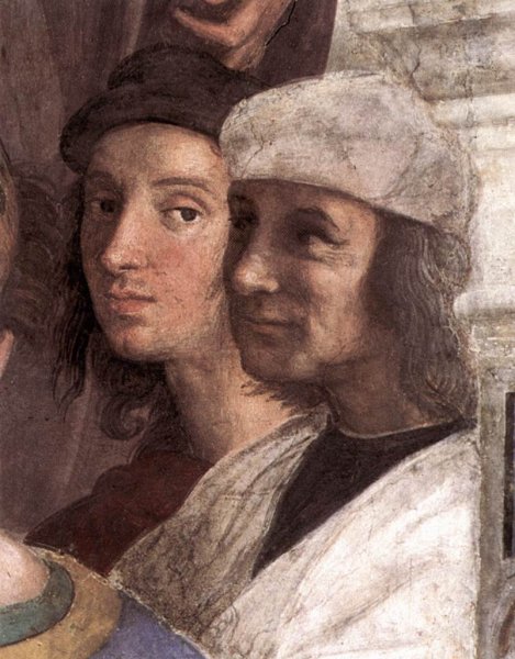 Main Product Photo of The School of Athens Detail 8 Painting by Louis-Joseph-Raphael Collin