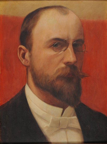 Autoportrait by Louis-Julien Brouillon - Hand-Painted Oil Painting Reproduction