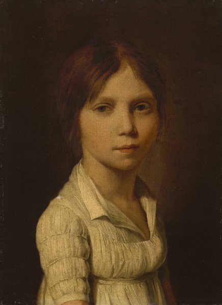 Caroline Mortier de Trevise  by Louis Leopold Boilly - Hand-Painted Oil Painting Reproduction