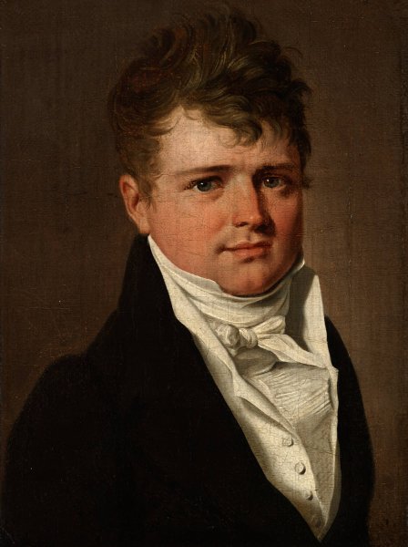 Joseph Reade  by Louis Leopold Boilly - Hand-Painted Oil Painting Reproduction