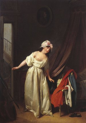 Le Doux Reveil by Louis Leopold Boilly Oil Painting