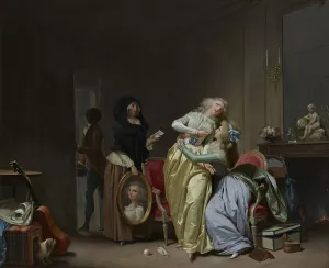 Les Malheurs de l'amour by Louis Leopold Boilly Oil Painting