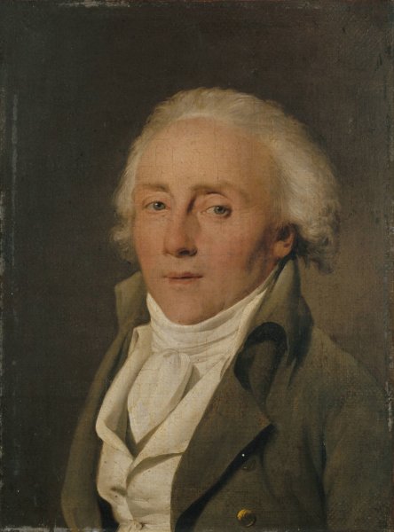 Portrait de Jean-Baptiste Corsse  by Louis Leopold Boilly - Hand-Painted Oil Painting Reproduction
