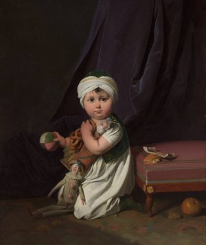 Portrait of a Boy by Louis Leopold Boilly Oil Painting