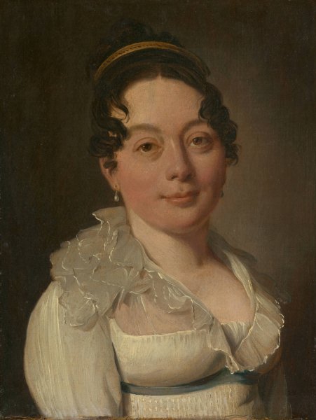 Portrait of a Woman by Louis Leopold Boilly - Hand-Painted Oil Painting Reproduction