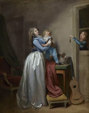 The Dead Mouse by Louis Leopold Boilly Oil Painting