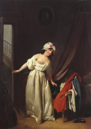 The Sweet Awakening by Louis Leopold Boilly Oil Painting