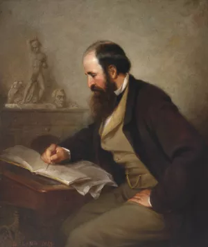 Henry Kirke Brown Oil painting by Louis Lang