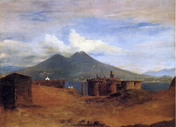 Main Product Photo of Vesuvius Painting by Louis-Leopold Robert