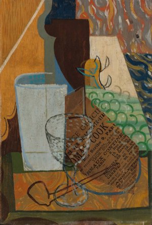 Nature Morte by Louis Marcoussis Oil Painting