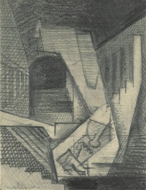 Un reve by Louis Marcoussis Oil Painting