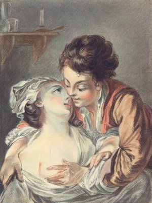 Le Rendez-Vous by Louis-Marin Bonnet Oil Painting
