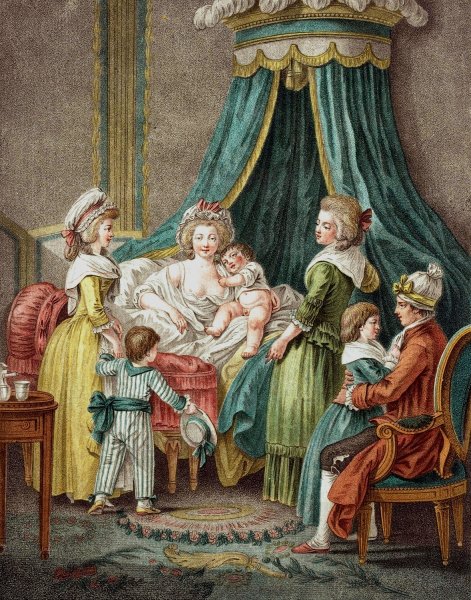 Les Compliments Du Jour De L'an by Louis-Marin Bonnet - Hand-Painted Oil Painting Reproduction