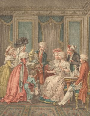 Les Presents Du Jour De L'an by Louis-Marin Bonnet Oil Painting