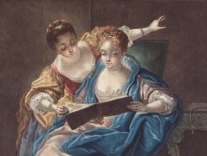 The Fine Musetioners by Louis-Marin Bonnet Oil Painting