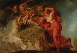 An Allegory of War by Louis Masreliez Oil Painting