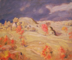 Approaching Storm by Louis Michel Eilshemius Oil Painting