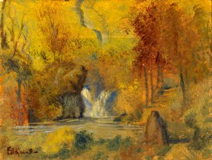 Autumn Landscape by Louis Michel Eilshemius Oil Painting