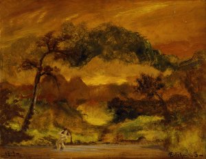 Overhanging Branches by Louis Michel Eilshemius Oil Painting